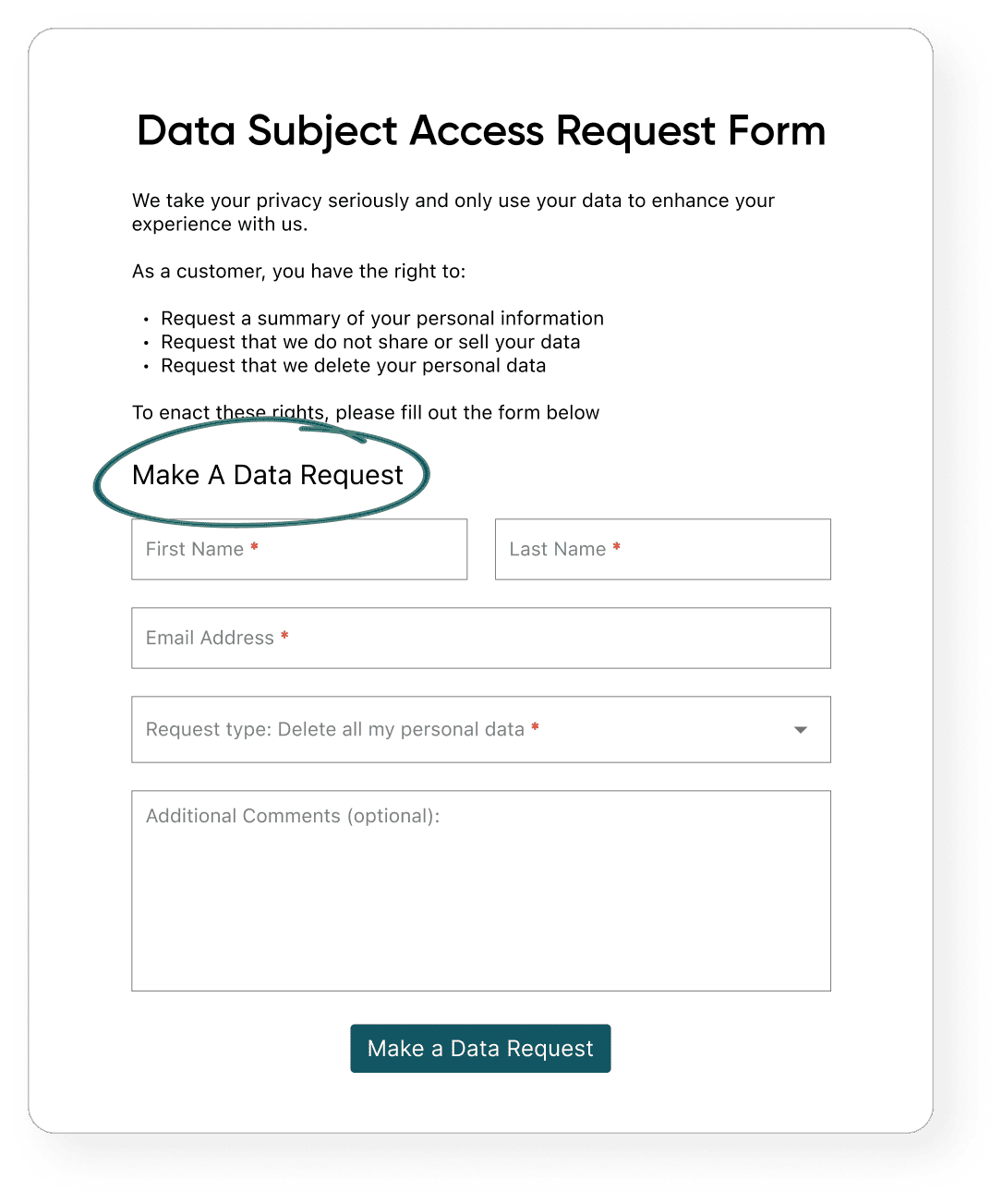 Data Subject Access Request Software Easily Manage Your DSAR Process